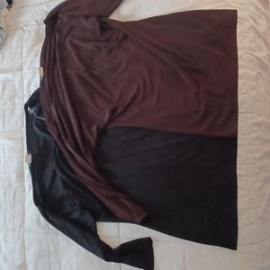 Women's Long Sleeve Shirt Venus  Size M  Brand New Never worn 1 Black 1Brown